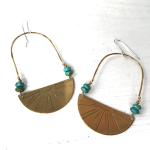 Sunburst Earrings