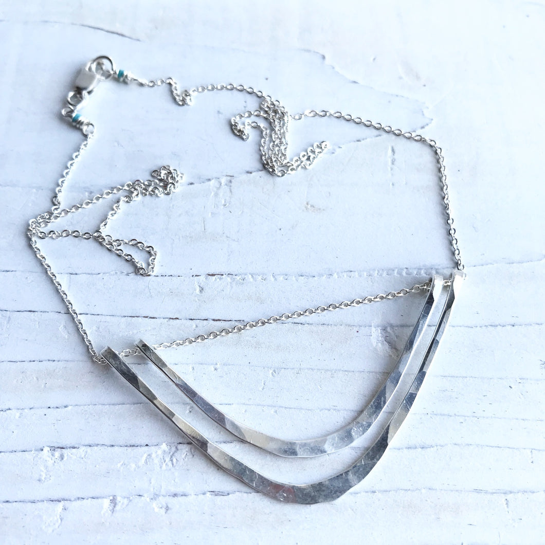 Wide Silver Sosi Lazo