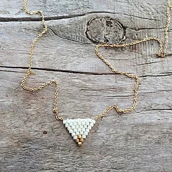 Zuri Necklace - White