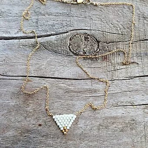 Zuri Necklace - White