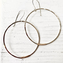 Load image into Gallery viewer, Simply Silver Hoops
